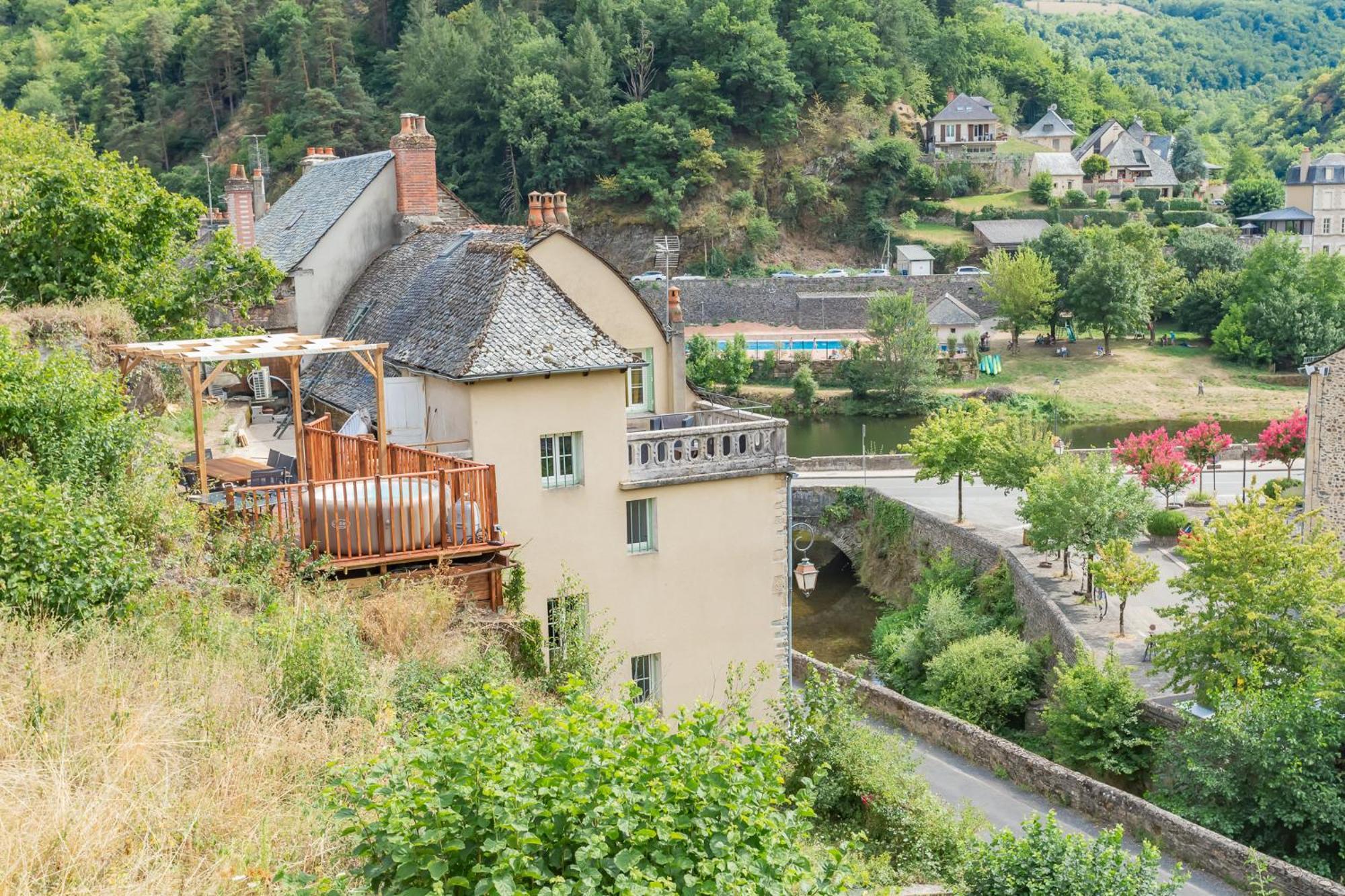 Villa L'Estagnole Estaing  Exterior foto